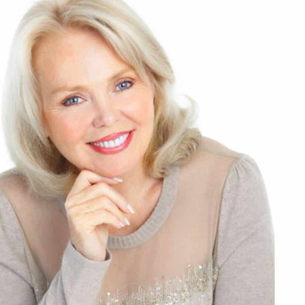 Elderly Woman with a Glowing Smile | West Liberty, IA, North Liberty, IA and Muscatine, IA | Gentle Family Dentists